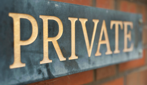 private sign - Why Choose a Private Pain Management Practice Over a Hospital
